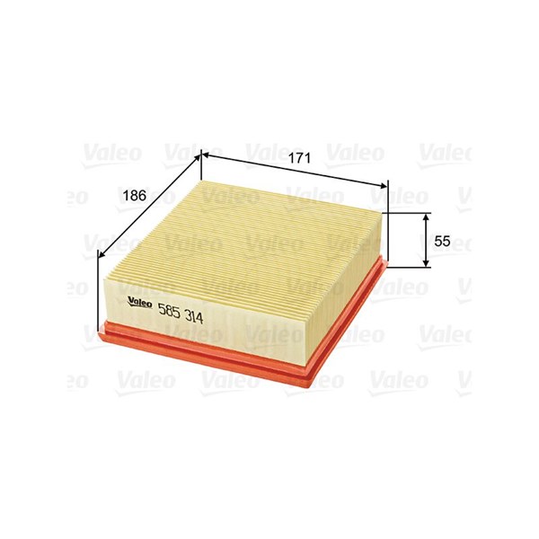 Luftfilter Valeo 585314 VALEO Luftfilter Valeo 585314 VALEO