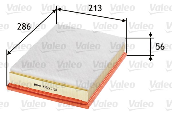 Luftfilter Valeo 585331 VALEO