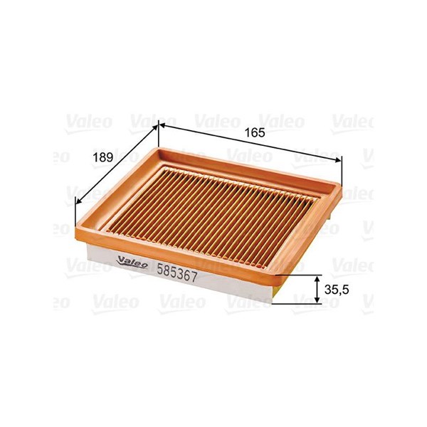 Luftfilter Valeo 585367 VALEO
