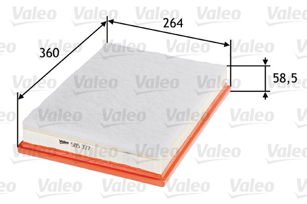 Luftfilter Valeo 585377 VALEO