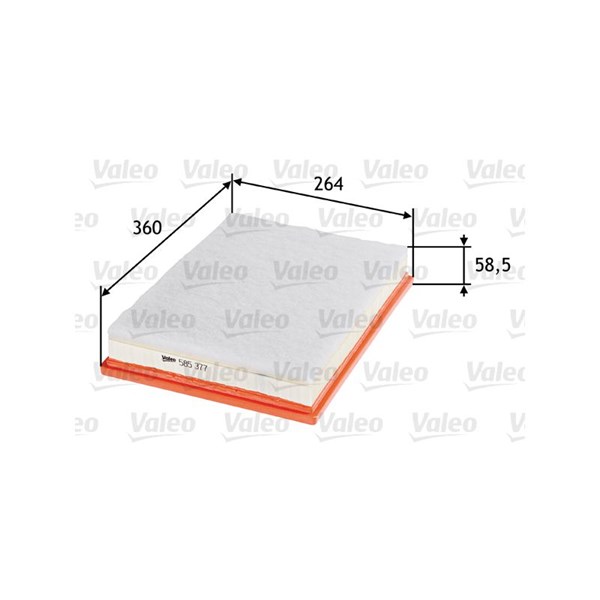 Luftfilter Valeo 585377 VALEO