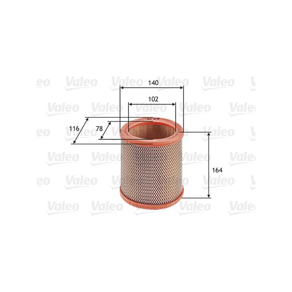 Luftfilter Valeo 585602 VALEO