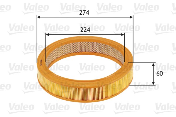 Luftfilter Valeo 585620 VALEO