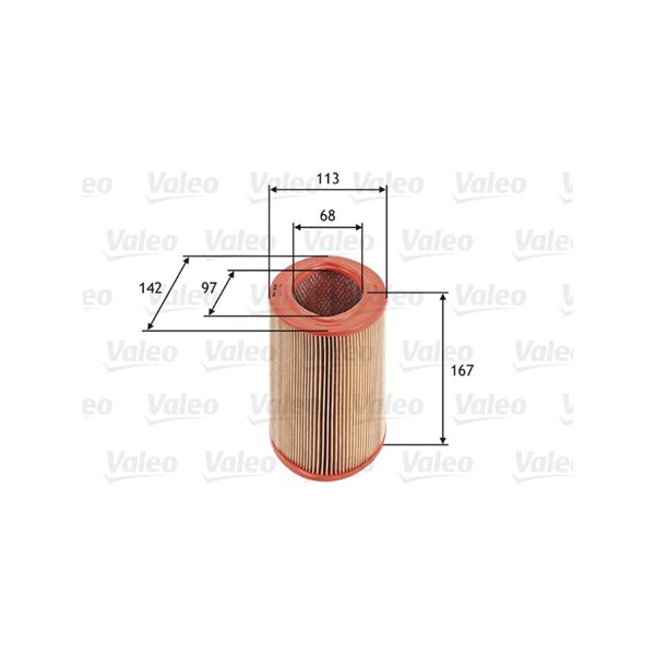 Luftfilter Valeo 585623 VALEO Luftfilter Valeo 585623 VALEO