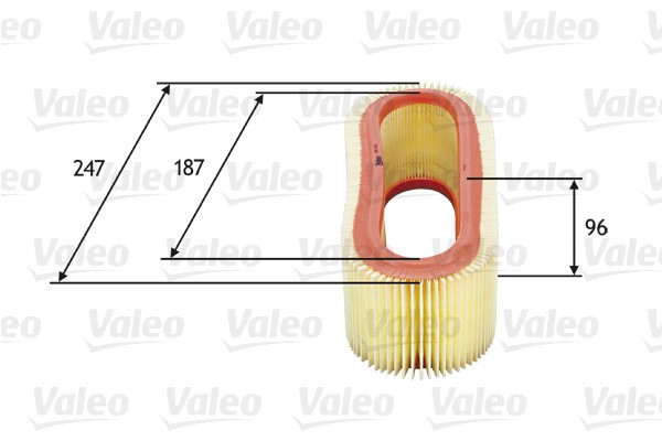 Luftfilter Valeo 585643 VALEO