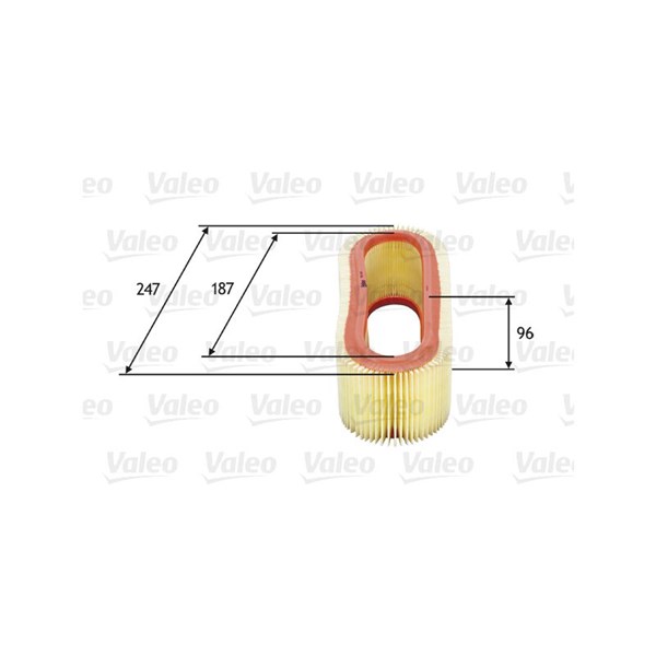 Luftfilter Valeo 585643 VALEO
