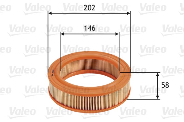Luftfilter Valeo 585644 VALEO