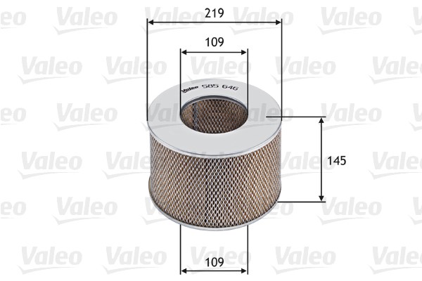 Luftfilter Valeo 585646 VALEO
