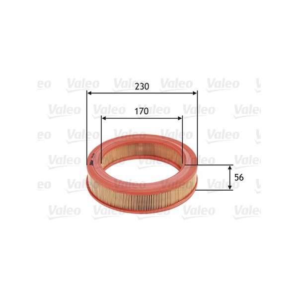 Luftfilter Valeo 585650 VALEO