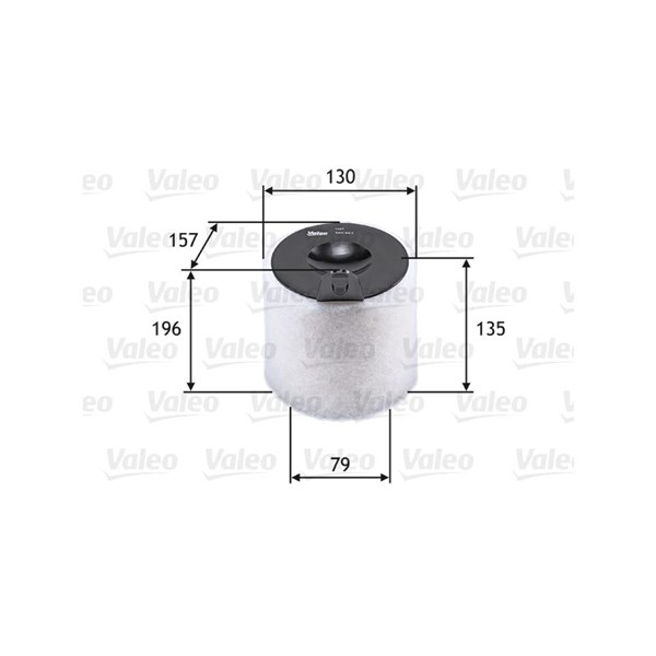 Luftfilter Valeo 585663 VALEO