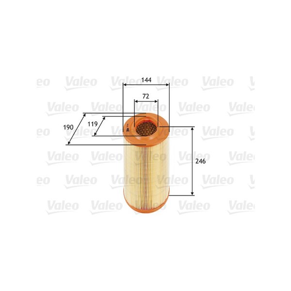 Luftfilter Valeo 585669 VALEO