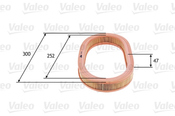 Luftfilter Valeo 585674 VALEO