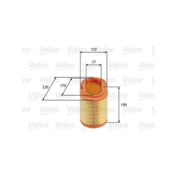 Luftfilter Valeo 585690 VALEO