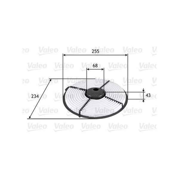 Luftfilter Valeo 585704 VALEO