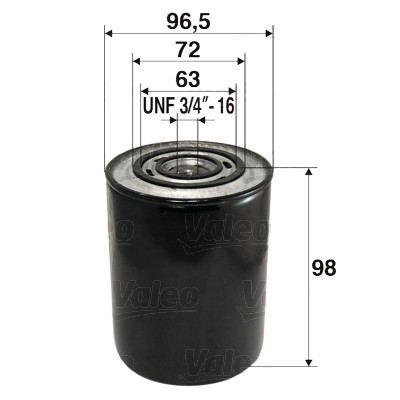 Oljefilter VALEO
