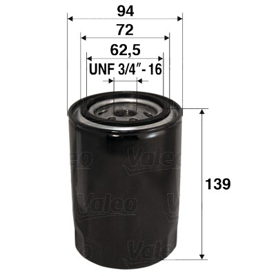 Oljefilter Valeo 586064 VALEO