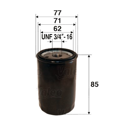 Oljefilter Valeo 586073 VALEO