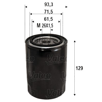 Oljefilter Valeo 586095 VALEO