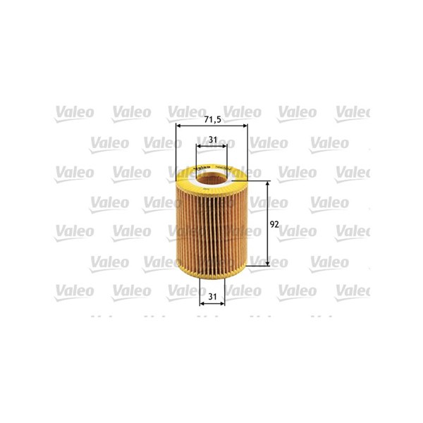 Oljefilter Valeo 586504 VALEO
