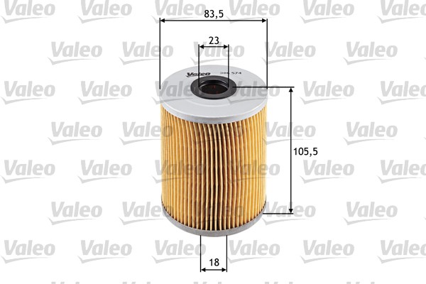 Oljefilter Valeo 586574 VALEO