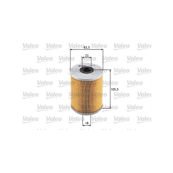 Oljefilter Valeo 586574 VALEO