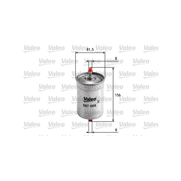 Bränslefilter Valeo 587006 VALEO