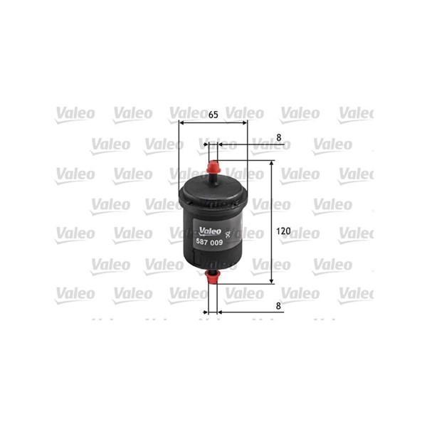Bränslefilter Valeo 587009 VALEO