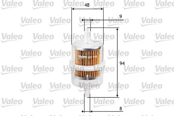 Bränslefilter Valeo 587013 VALEO