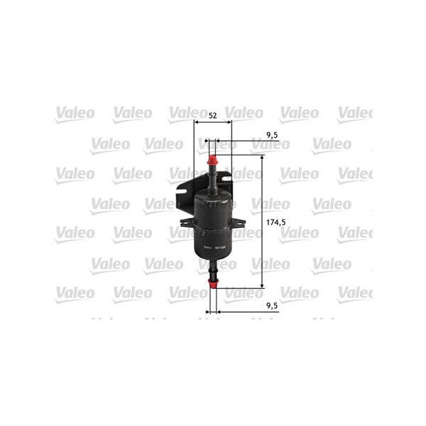 Bränslefilter Valeo 587018 VALEO