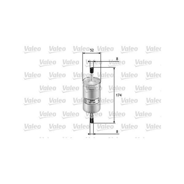 Bränslefilter Valeo 587020 VALEO