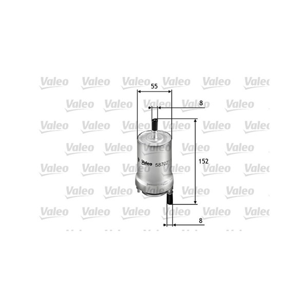 Bränslefilter Valeo 587021 VALEO