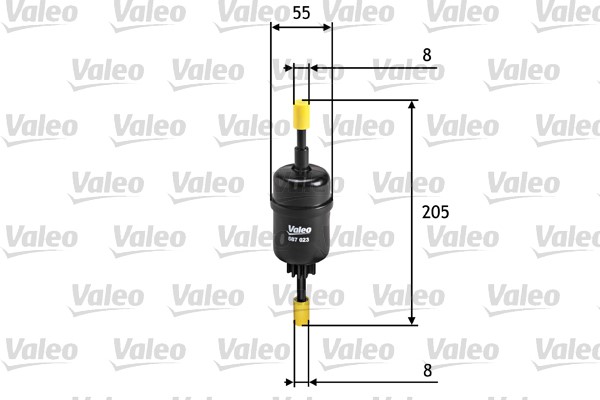 Bränslefilter Valeo 587023 VALEO