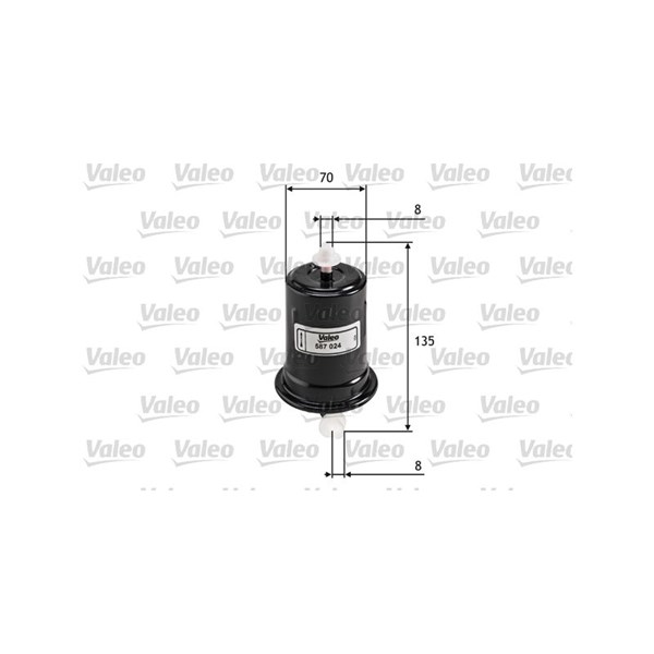 Bränslefilter Valeo 587024 VALEO