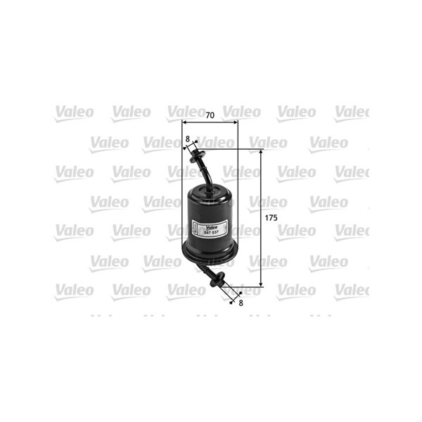 Bränslefilter Valeo 587037 VALEO