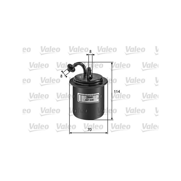 Bränslefilter Valeo 587039 VALEO