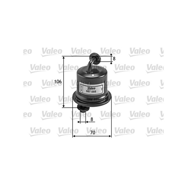 Bränslefilter Valeo 587055 VALEO
