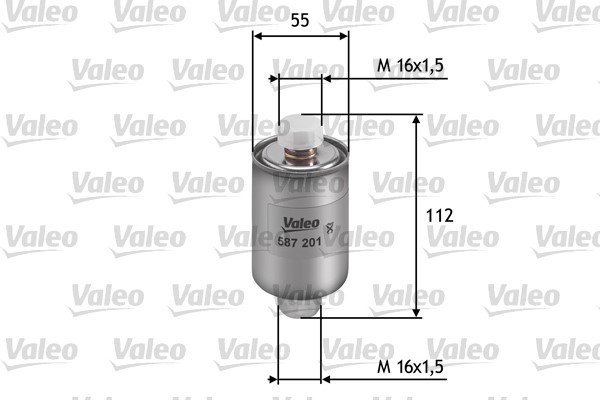 Bränslefilter Valeo 587201 VALEO