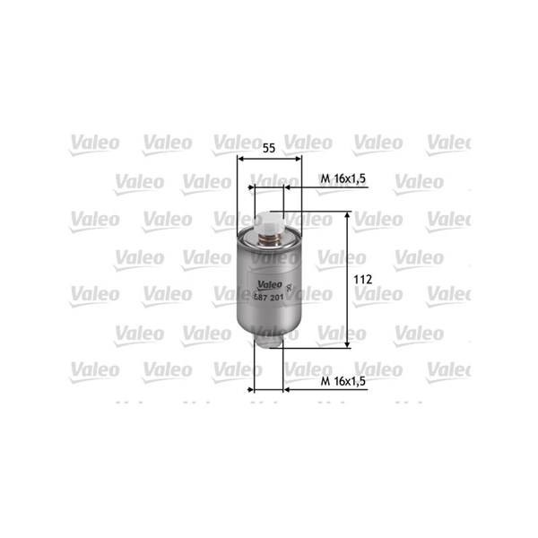 Bränslefilter Valeo 587201 VALEO