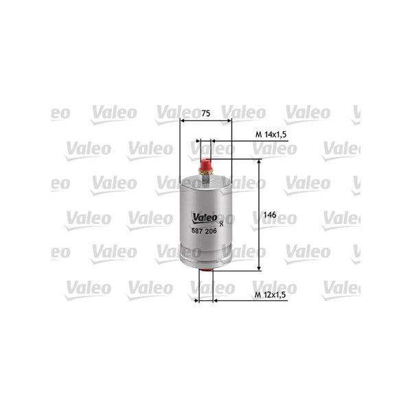 Bränslefilter Valeo 587206 VALEO