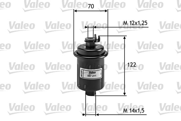 Bränslefilter Valeo 587211 VALEO