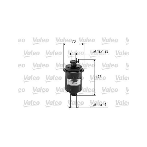 Bränslefilter Valeo 587211 VALEO