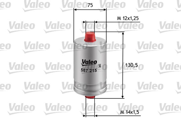 Bränslefilter Valeo 587215 VALEO