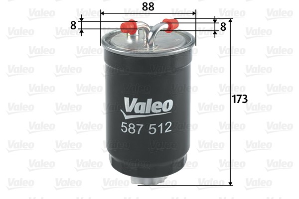 Bränslefilter Valeo 587512 VALEO