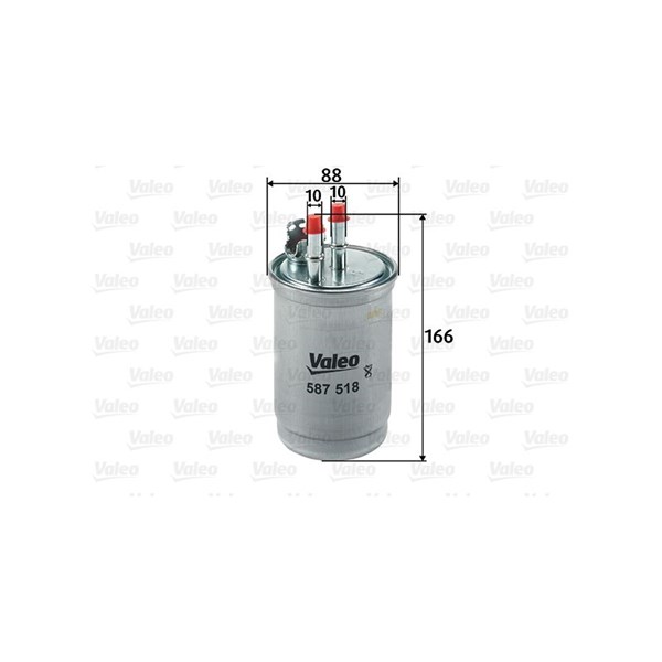 Bränslefilter Valeo 587518 VALEO