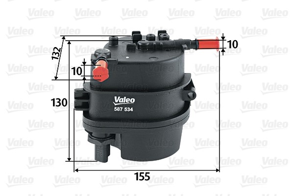 Bränslefilter Valeo 587534 VALEO