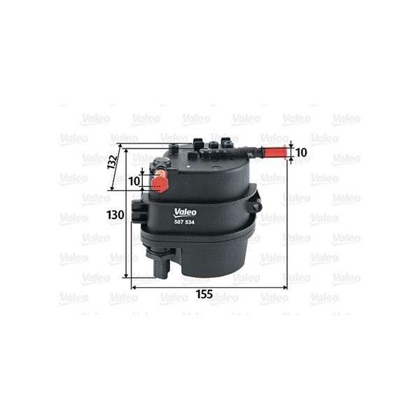 Bränslefilter Valeo 587534 VALEO