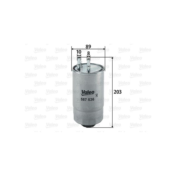 Bränslefilter Valeo 587536 VALEO