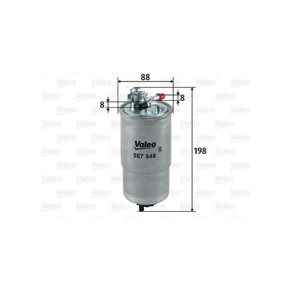 Bränslefilter Valeo 587548 VALEO