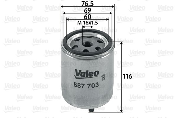 Bränslefilter Valeo 587703 VALEO