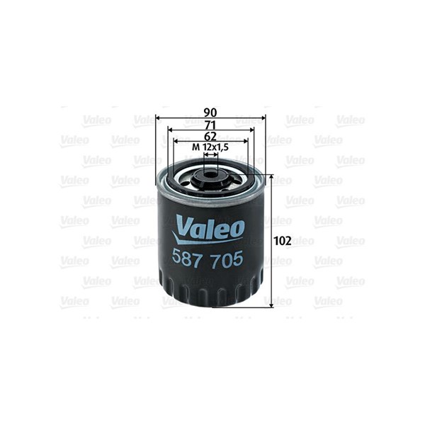 Bränslefilter Valeo 587705 VALEO